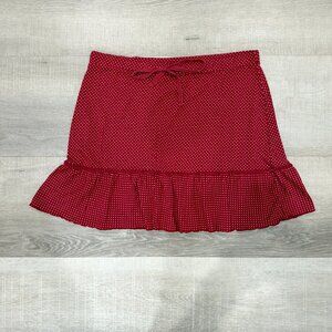 Polka Dot Print Skirt